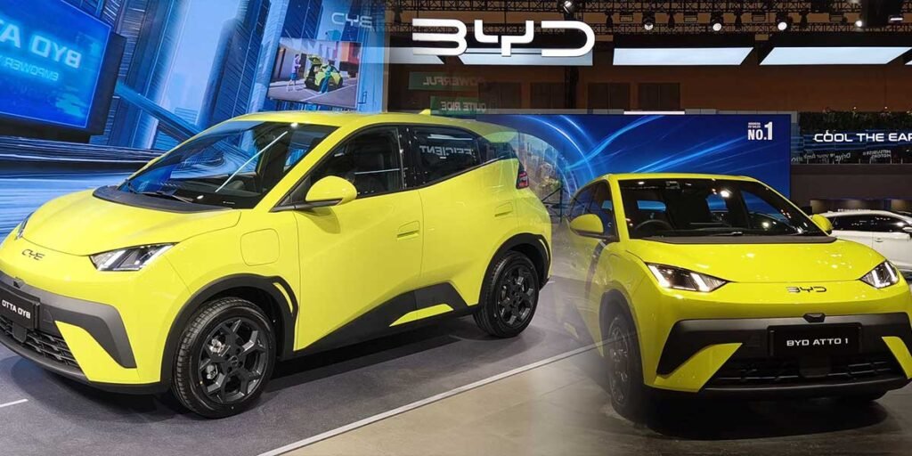 Penjualan BYD Atto 1 Laris Masnis, Terjual 9.396 Unit di Oktober