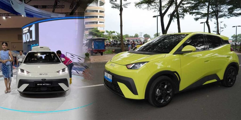 Test Drive BYD Atto 1 Jadi Yang Paling Ramai di GJAW 2025